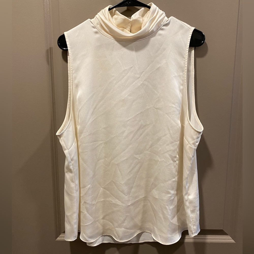 High neck wide arm tank